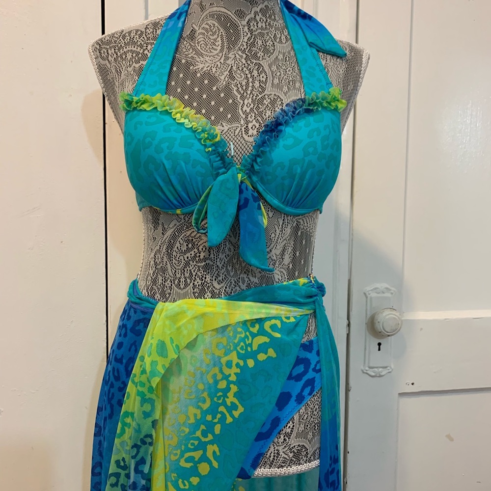 3pc bathing suit set